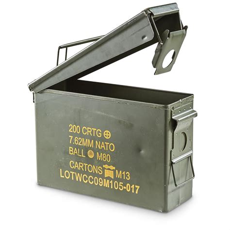 surplus 30 cal ammo can